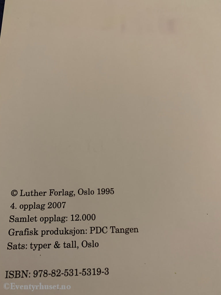 Min Båt Er Så Liten. 1995/07. Fortelling