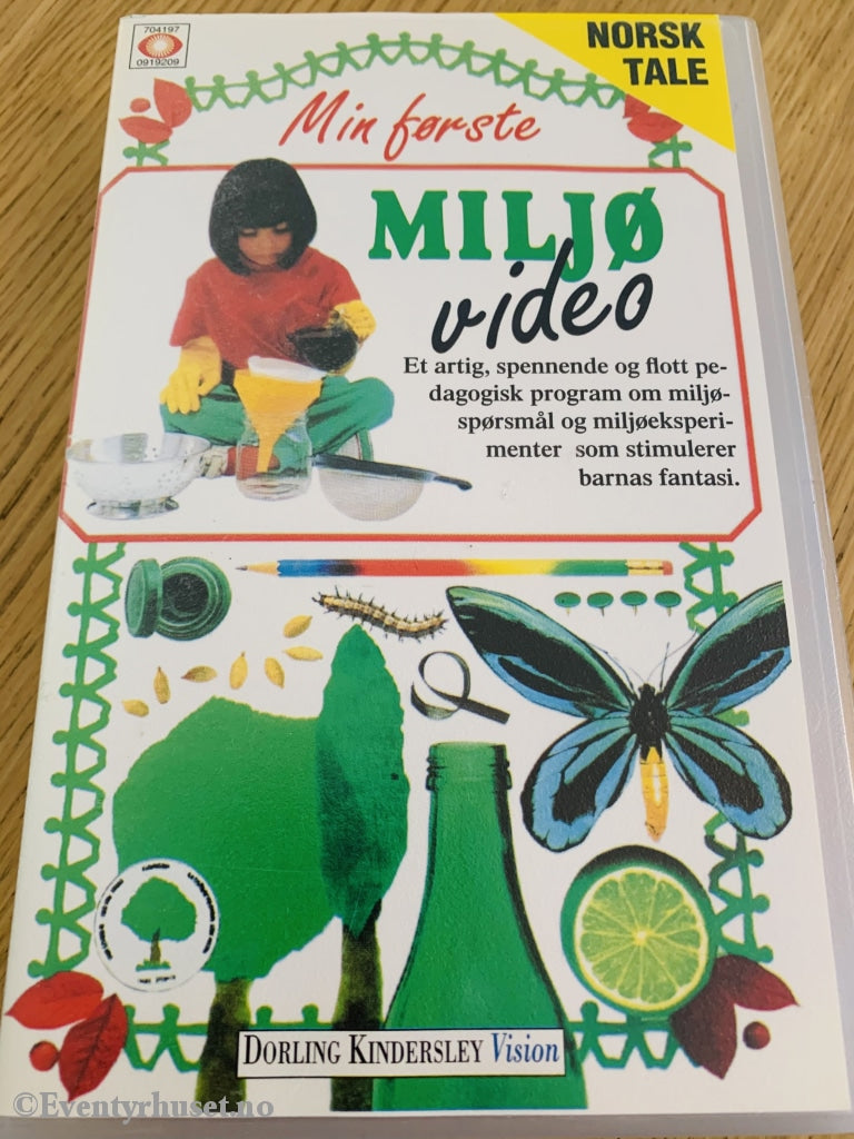 Min Første Miljøvideo. 1991. Vhs. Vhs