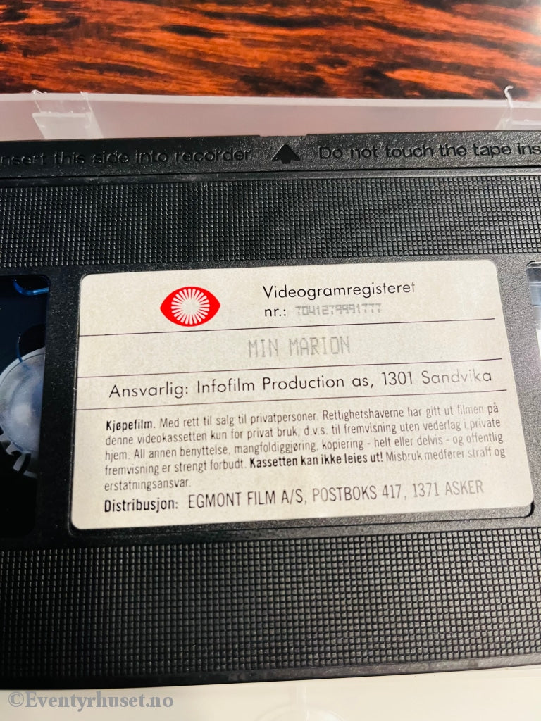 Min Marion (Norske Klassikere). 1975. Vhs. Vhs