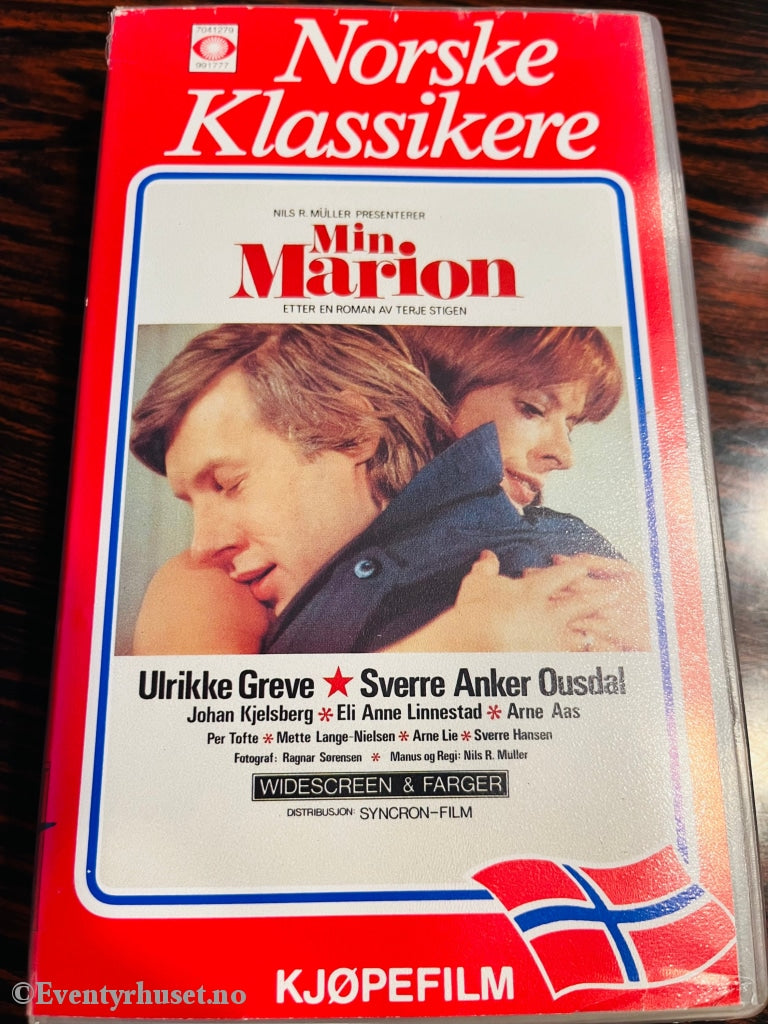 Min Marion (Norske Klassikere). 1975. Vhs. Vhs