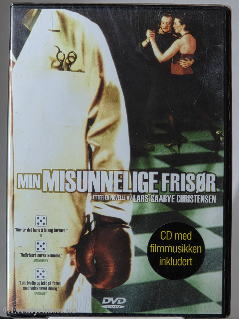 Min misunnelige frisør (2004). DVD. Ny i plast!