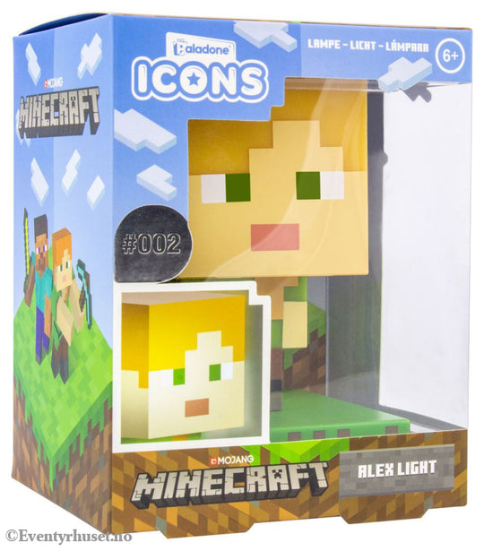 Minecraft 3D Icon Light Alex Home & Gifts