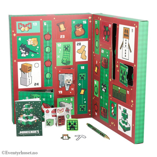 Minecraft Advent Calendar Stationery 24 Day Home & Gifts