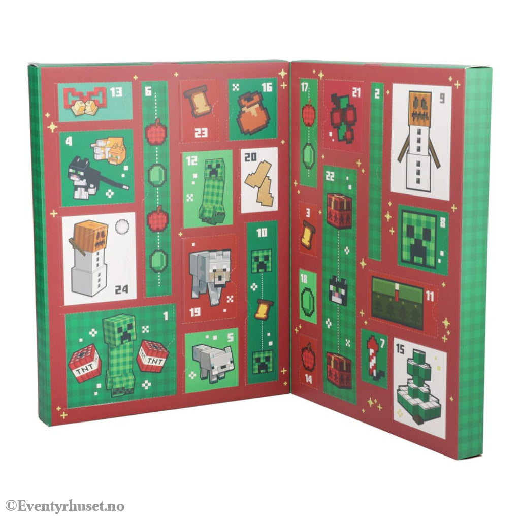 Minecraft Advent Calendar Stationery 24 Day Home & Gifts
