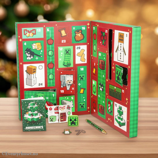 Minecraft Advent Calendar Stationery 24 Day Home & Gifts