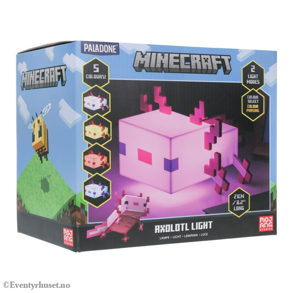 Minecraft: Axolotl Light Home & Gifts