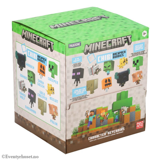 Minecraft Backpack Buddies Mystery Bags Series 3 Display (24) Fashion & Accessories