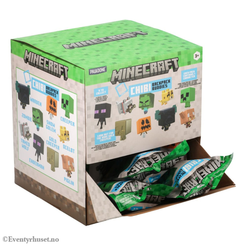 Minecraft Backpack Buddies Mystery Bags Series 3 Display (24) Fashion & Accessories
