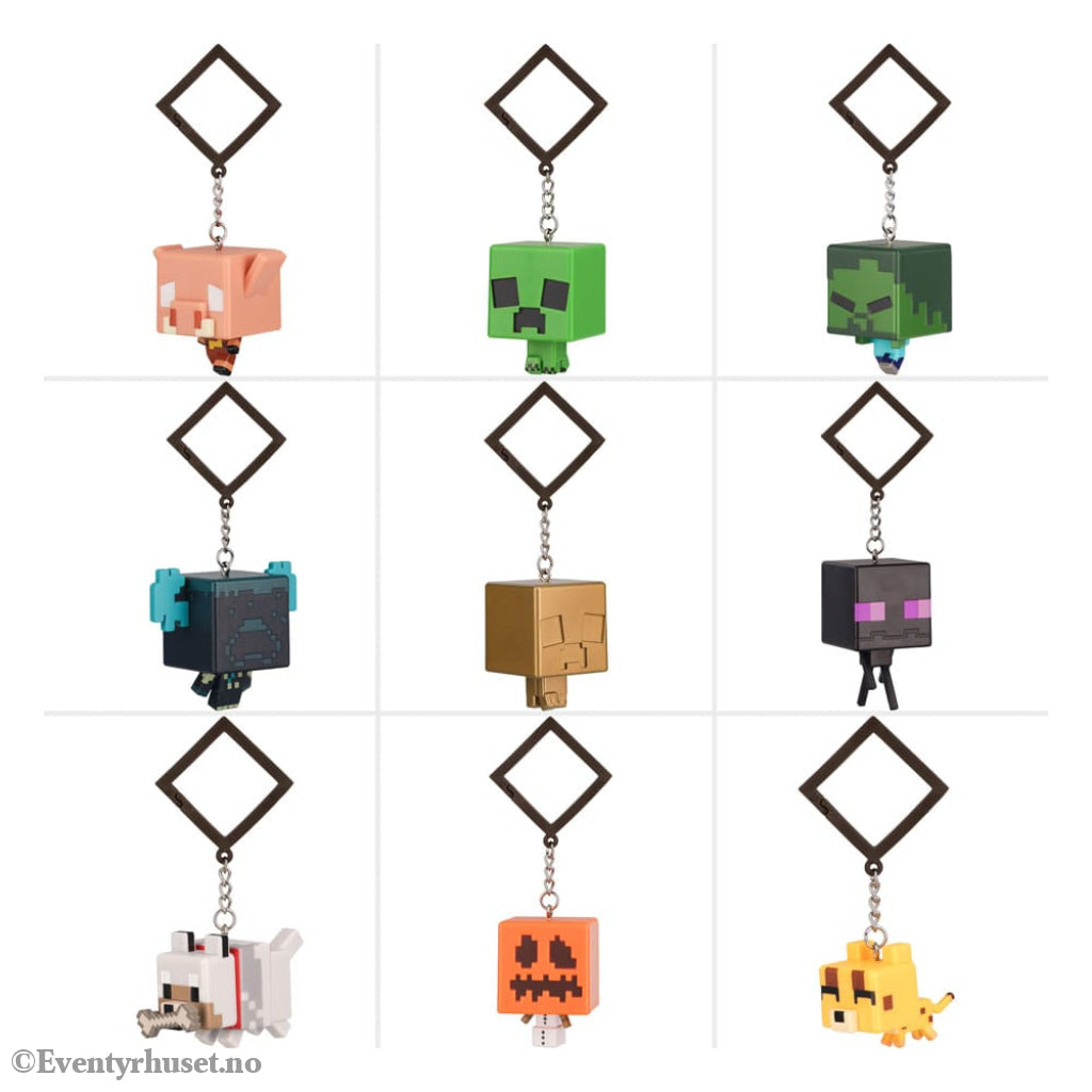 Minecraft Backpack Buddies Mystery Bags Series 3 Display (24) Fashion & Accessories