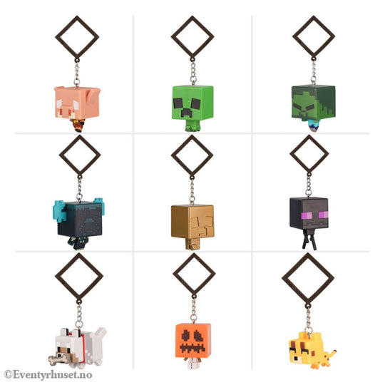 Minecraft Backpack Buddies Mystery Bags Series 3 Display (24) Fashion & Accessories