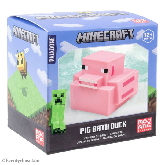 Minecraft Bath Duck Pig 6 cm Toys