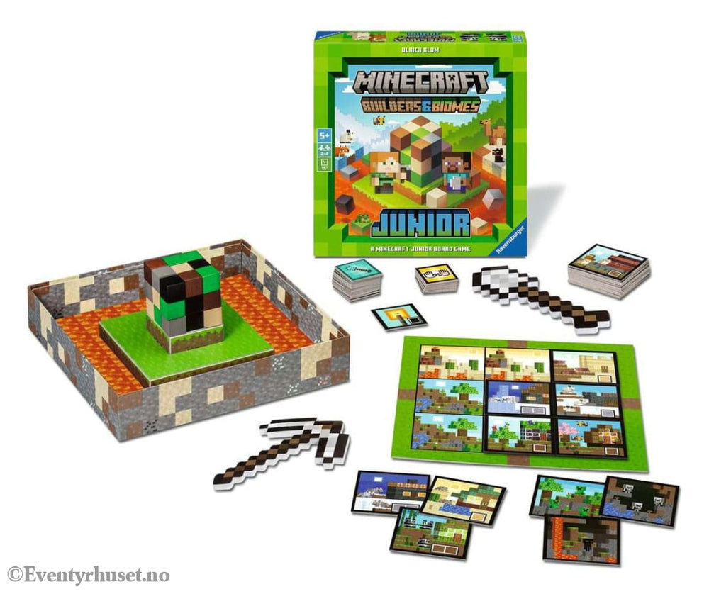 Minecraft Board Game Builders & Biomes Junior Games