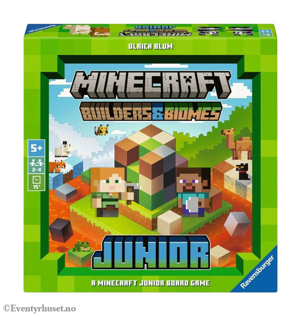 Minecraft Board Game Builders & Biomes Junior Games
