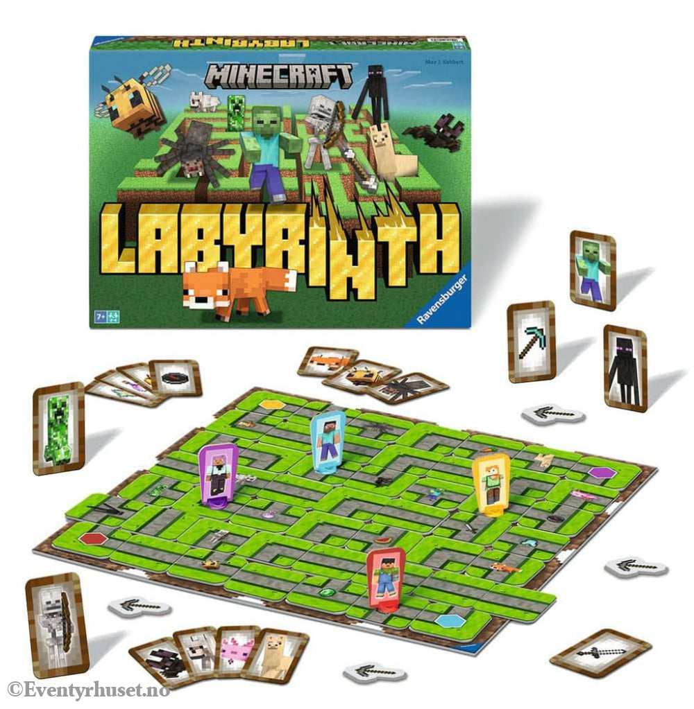 Minecraft Board Game Labyrinth Games