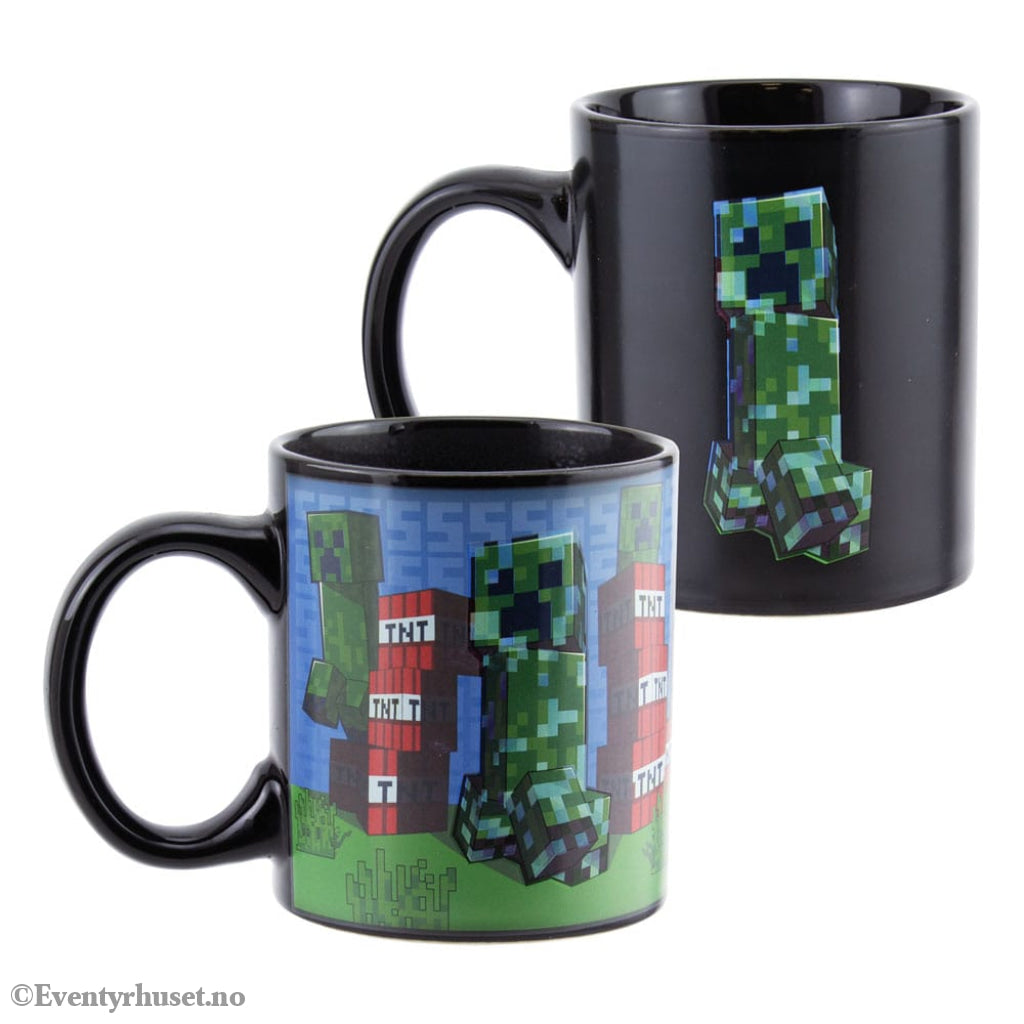 Minecraft Heat Change Mug Creeper Home & Gifts