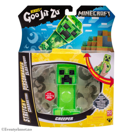 Minecraft Heroes of Goo Jit Zu Meteor Madness Stretch Figure Creeper 12 cm Toys