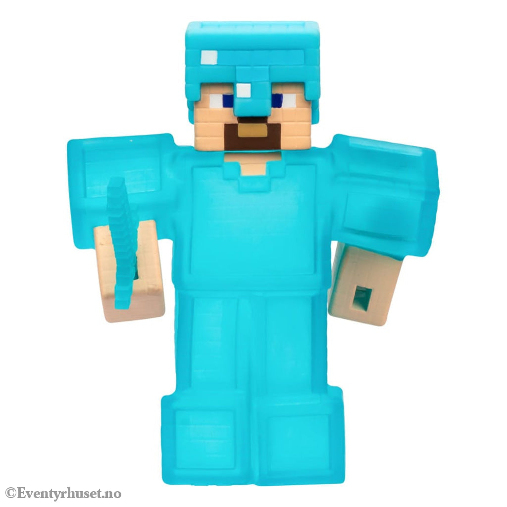 Minecraft Heroes of Goo Jit Zu Meteor Madness Stretch Figure Steve 12 cm Toys