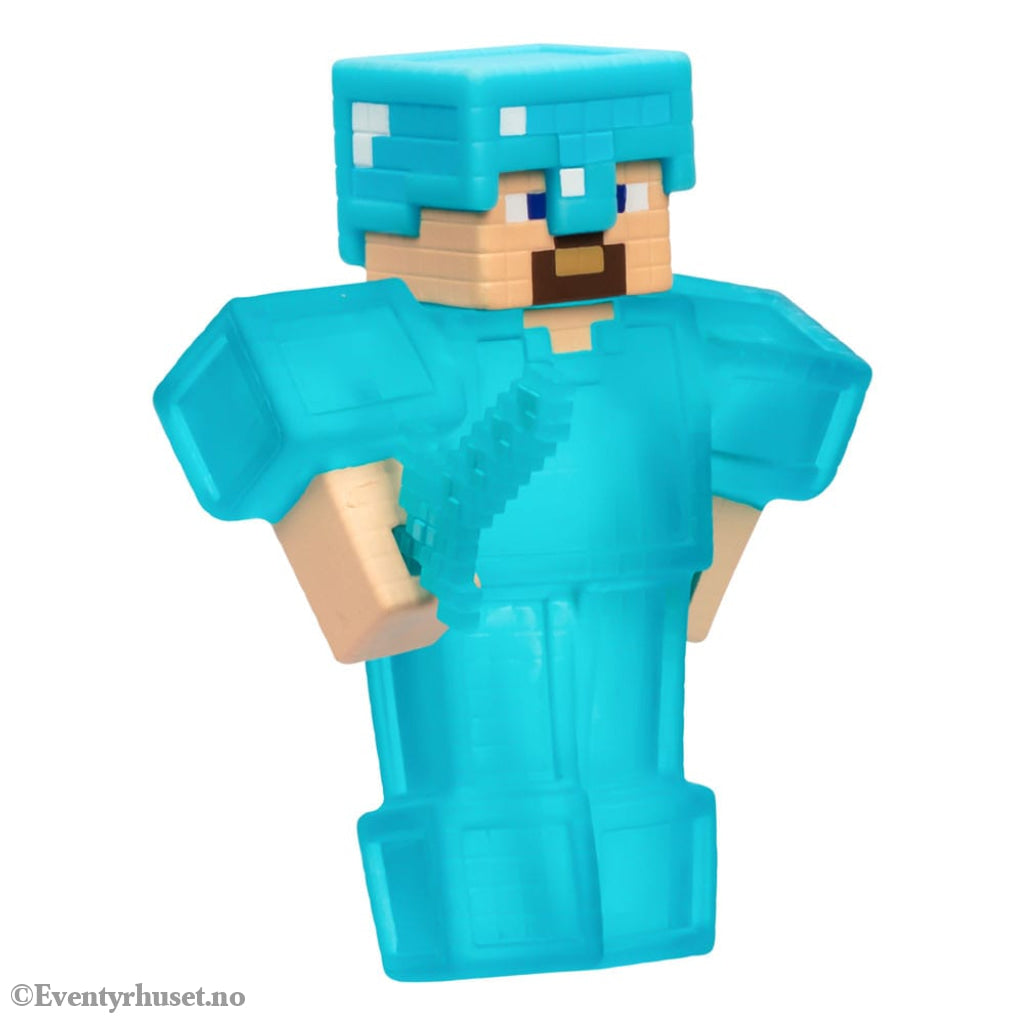 Minecraft Heroes of Goo Jit Zu Meteor Madness Stretch Figure Steve 12 cm Toys