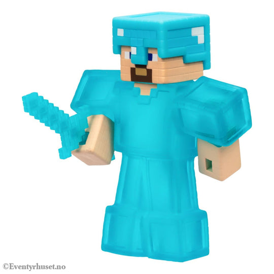Minecraft Heroes of Goo Jit Zu Meteor Madness Stretch Figure Steve 12 cm Toys