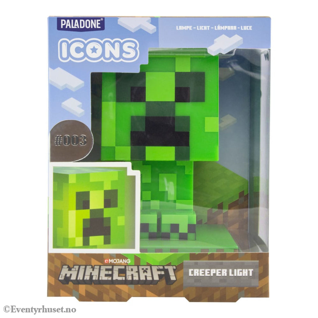 Minecraft Icons Light Creeper 11 cm Home & Gifts