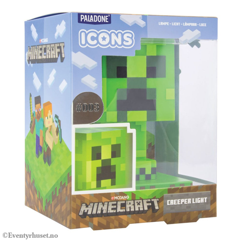Minecraft Icons Light Creeper 11 cm Home & Gifts