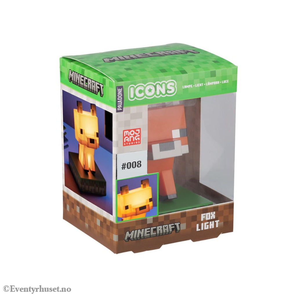 Minecraft Icons Light Fox 11 cm Home & Gifts