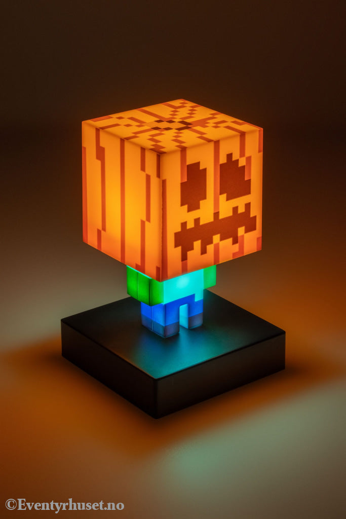 Minecraft Icons Light Zombie Jack O Lantern 10 cm. Mint In Sealed Box (MISB)! Leker
