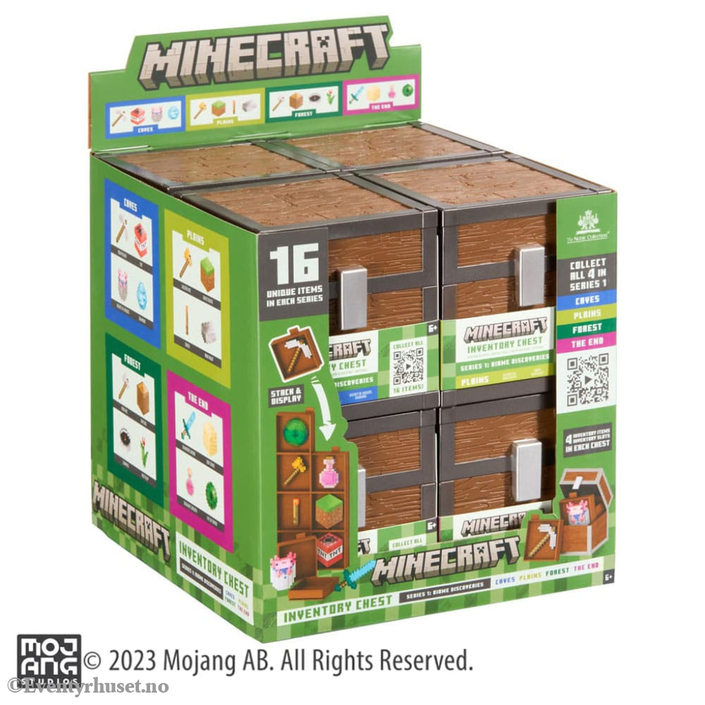Minecraft Loot Chest Assortment (8) Toys