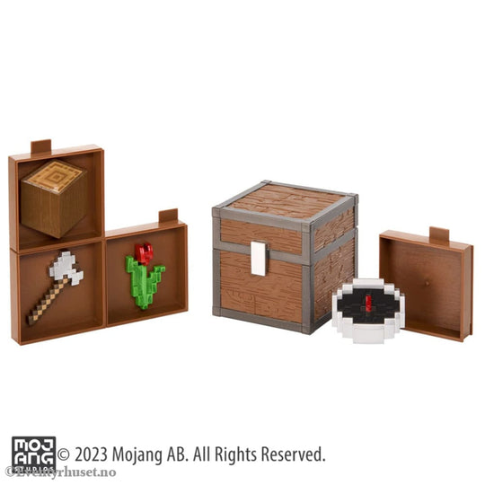 Minecraft Loot Chest Forest 10 cm Toys
