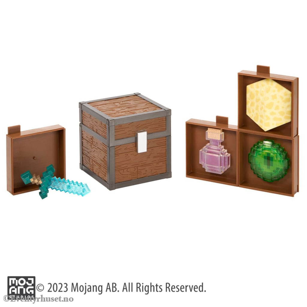Minecraft Loot Chest The End 10 cm Toys