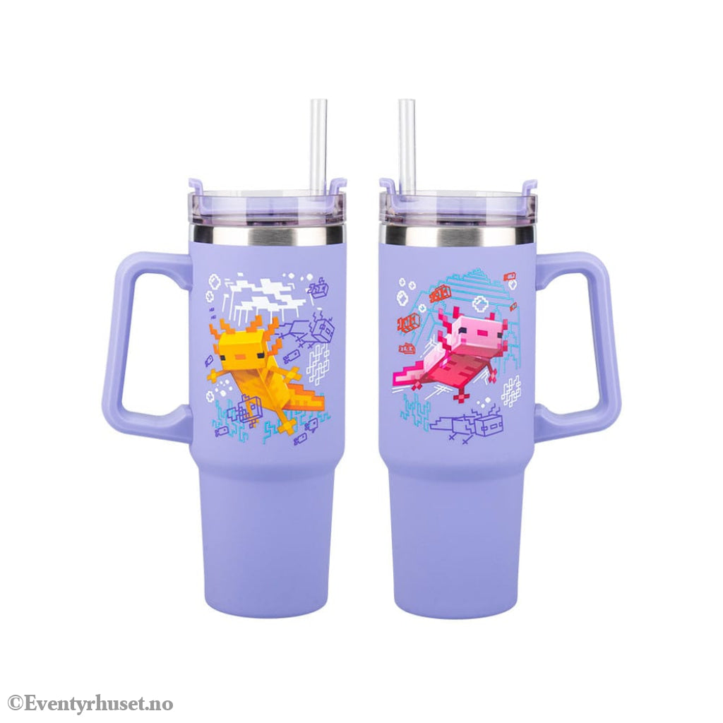 Minecraft Multiway Travel Cup Purple Home & Gifts