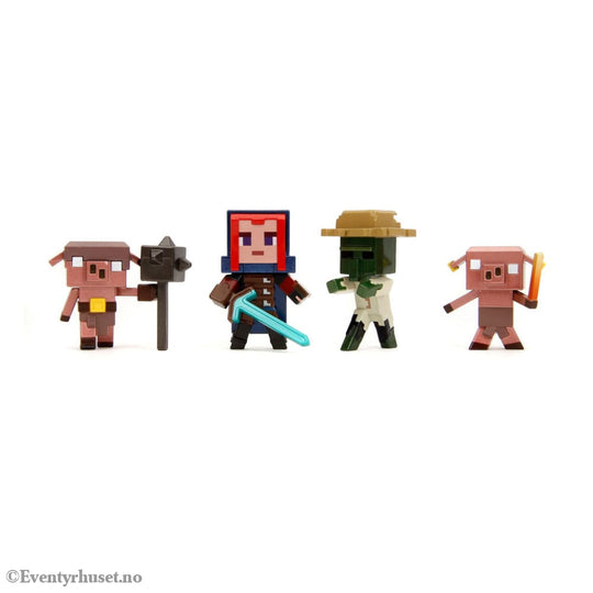 Minecraft Nano Metalfigs Diecast Mini Figures 6 cm Wave 2 Assortment (12) Collectibles