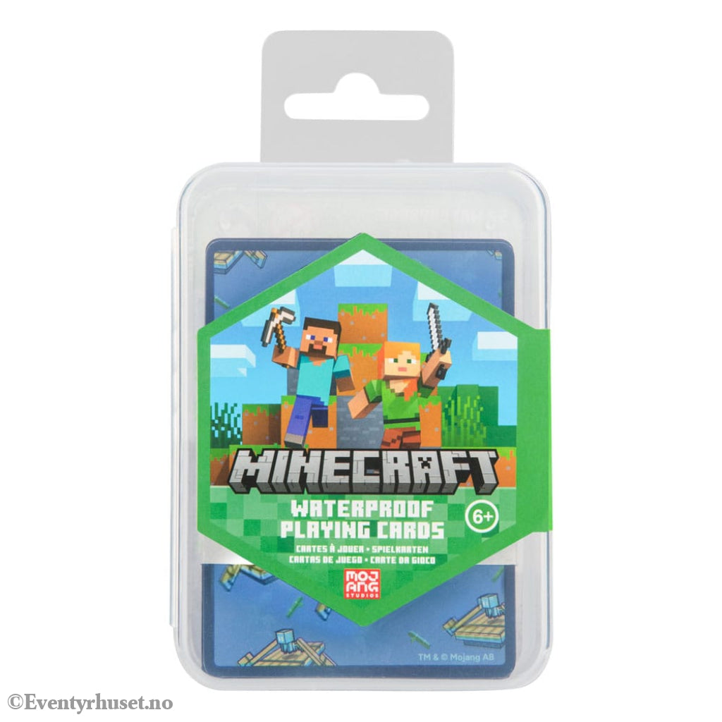 Minecraft Playing Cards Waterproof Games