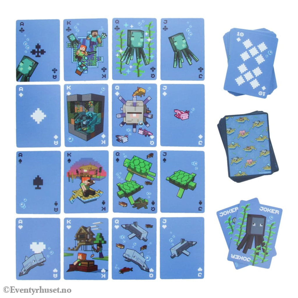 Minecraft Playing Cards Waterproof Games
