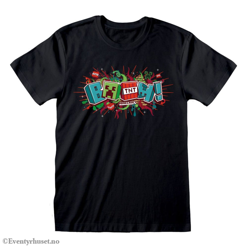 Minecraft T-Shirt Boom Size L Fashion & Accessories