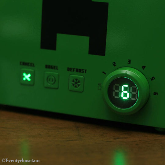 Minecraft Toaster Green Creeper Cube Home & Gifts