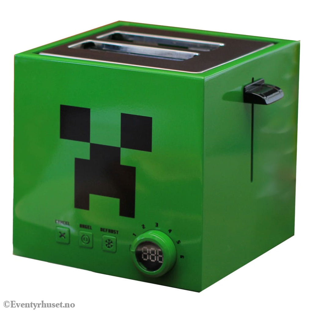 Minecraft Toaster Green Creeper Cube Home & Gifts