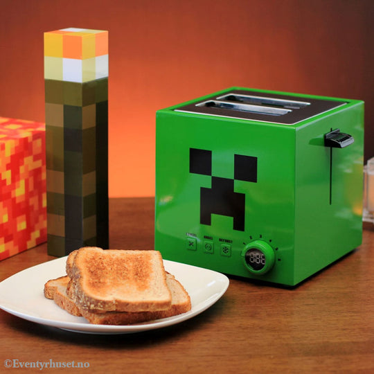 Minecraft Toaster Green Creeper Cube Home & Gifts