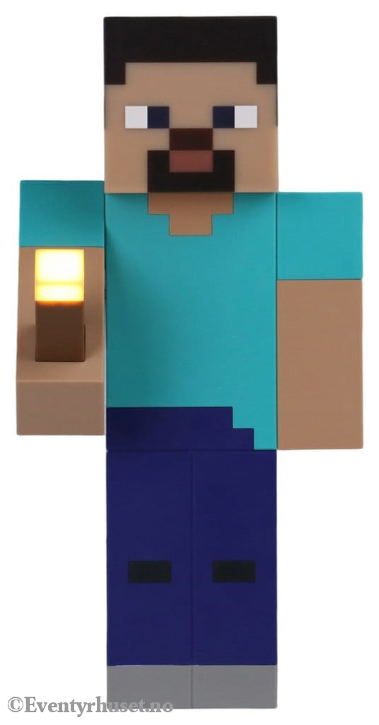 Minecraft Torch Light Steve 26 cm Home & Gifts