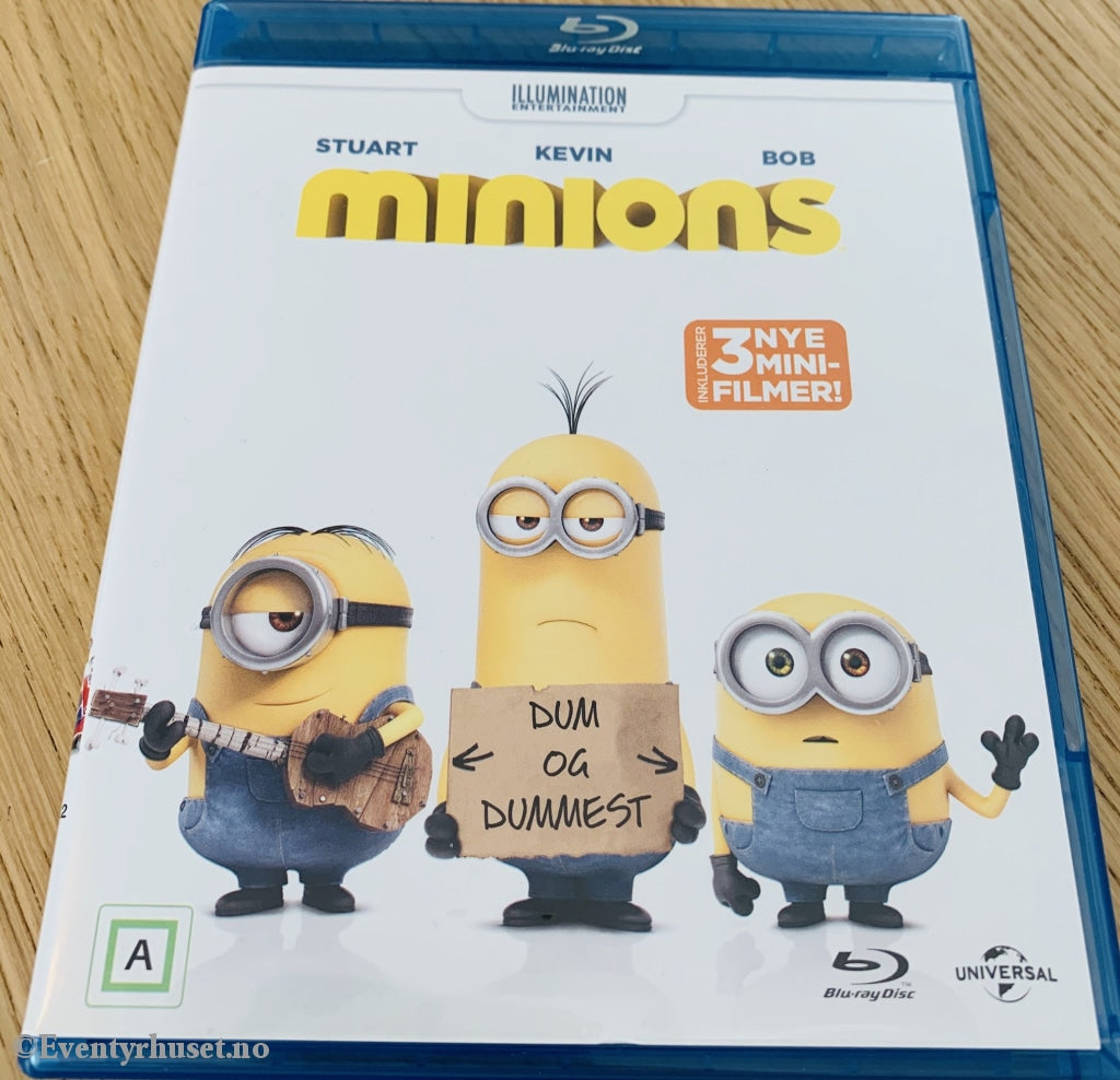 Minions. Blu-Ray. Blu-Ray Disc