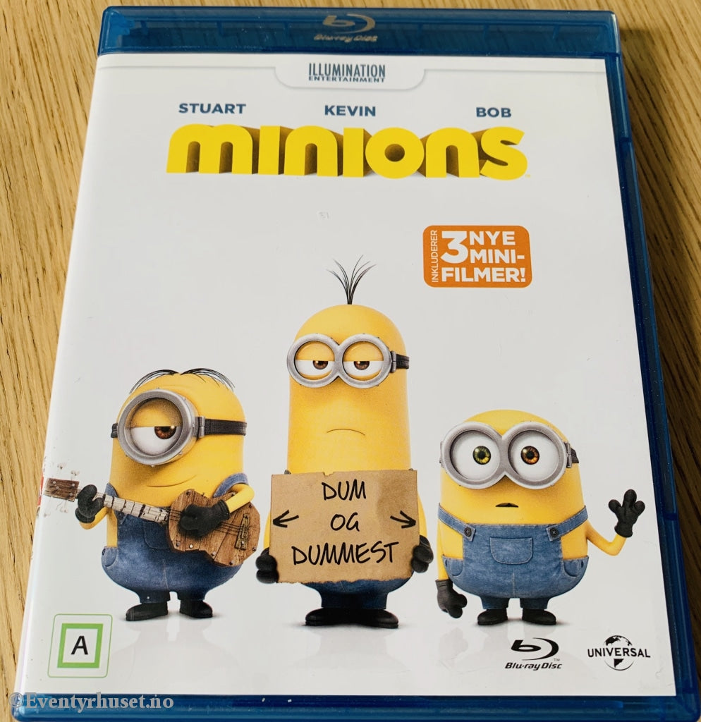 Minions. Blu-Ray. Blu-Ray Disc