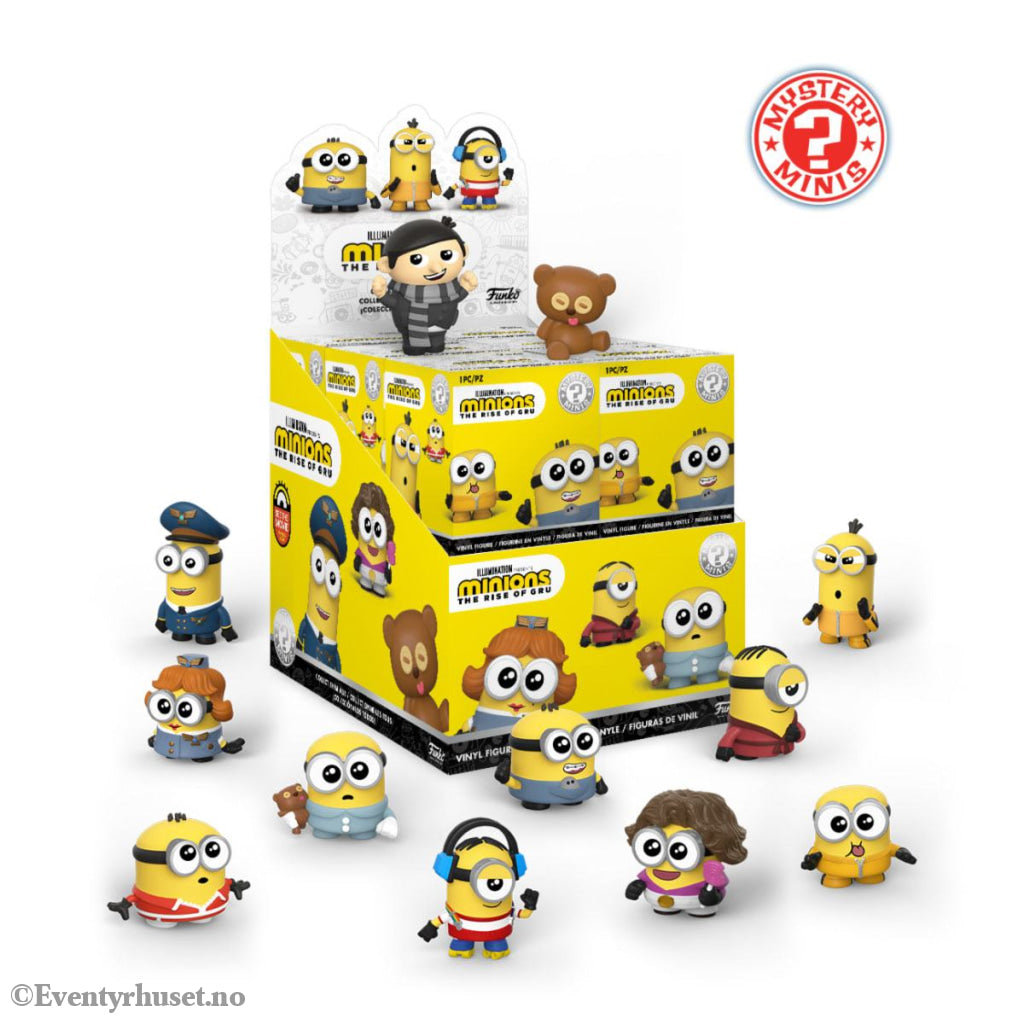 Minions II Mystery Minis Vinyl Mini Figures 6 cm Display (12) Collectibles