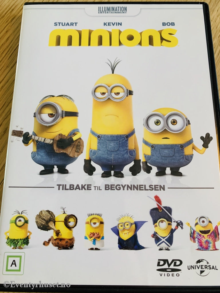Minions - Tilbake Til Begynnelsen. Dvd. Dvd