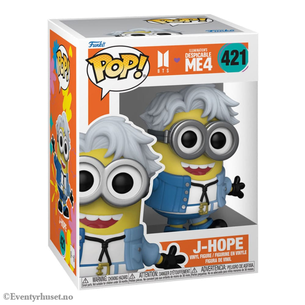 Minions x BTS POP! Rocks Vinyl Figure J-Hope 9 cm Collectibles
