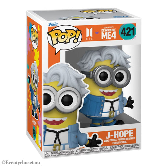 Minions x BTS POP! Rocks Vinyl Figure J-Hope 9 cm Collectibles