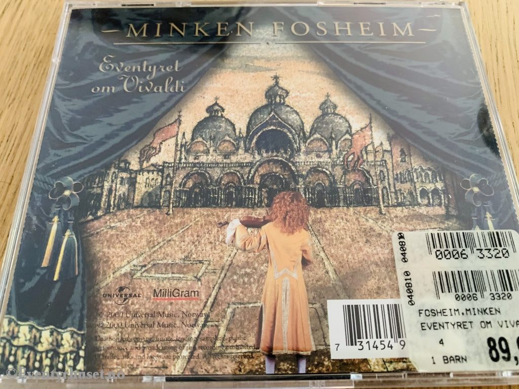 Minken Fosheim. 2000. Eventyret Om Vivaldi. Cd. Lydbok