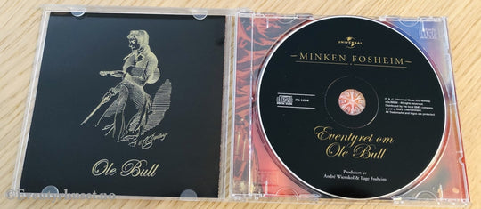 Minken Fosheim. 2003. Eventyret Om Ole Bull. Cd. Lydbok