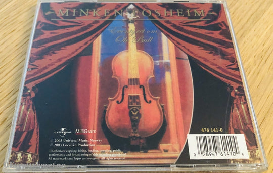 Minken Fosheim. 2003. Eventyret Om Ole Bull. Cd. Lydbok
