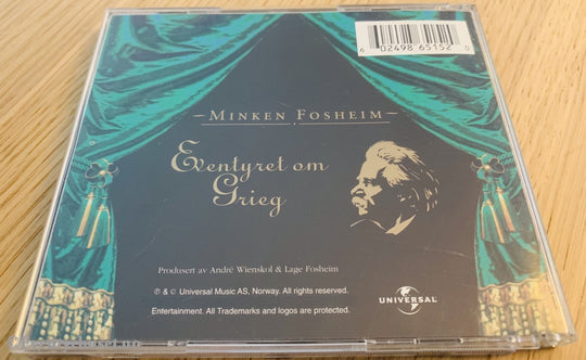 Minken Fosheim. Eventyret Om Grieg. Cd. Lydbok