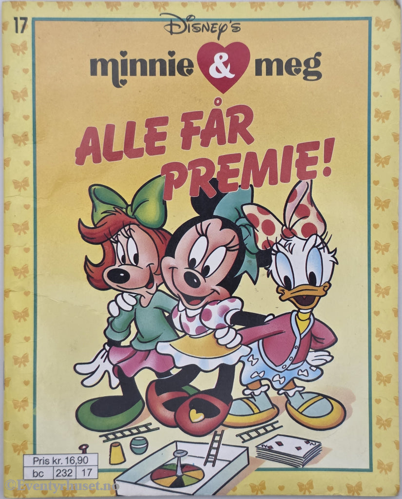 Minnie & meg – Alle får premie!. Pocketbok.